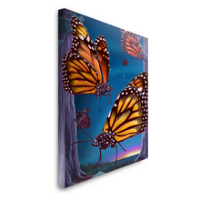 Load image into Gallery viewer, Butterflies Canvas