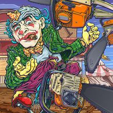 Load image into Gallery viewer, Clownin' Around Canvas