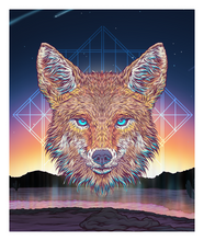 Load image into Gallery viewer, Coyote Shaman Canvas