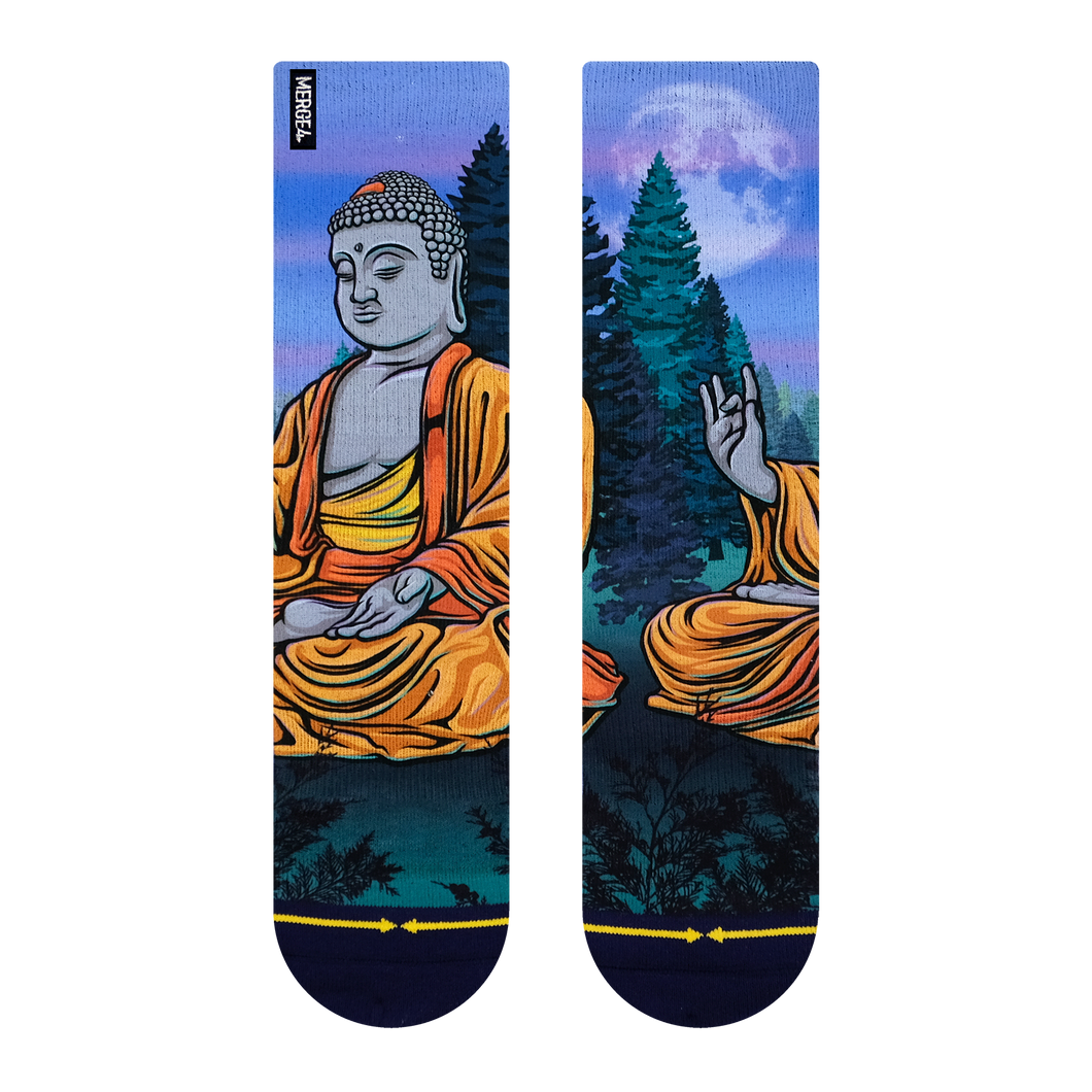 Buddha Moon Socks