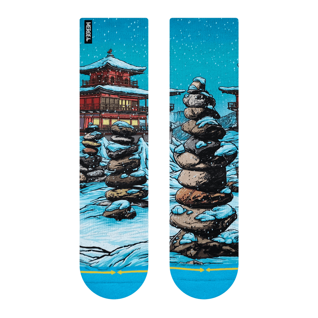 Winter Temple Socks