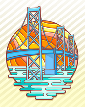 Load image into Gallery viewer, East Bay Spot #1 Canvas