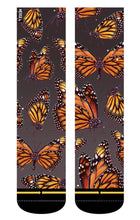 Load image into Gallery viewer, Butterfly Frenzy Socks
