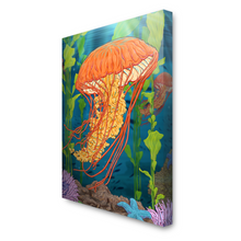 Load image into Gallery viewer, Jellyfish Canvas
