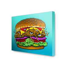 Load image into Gallery viewer, Mystery Burger Canvas
