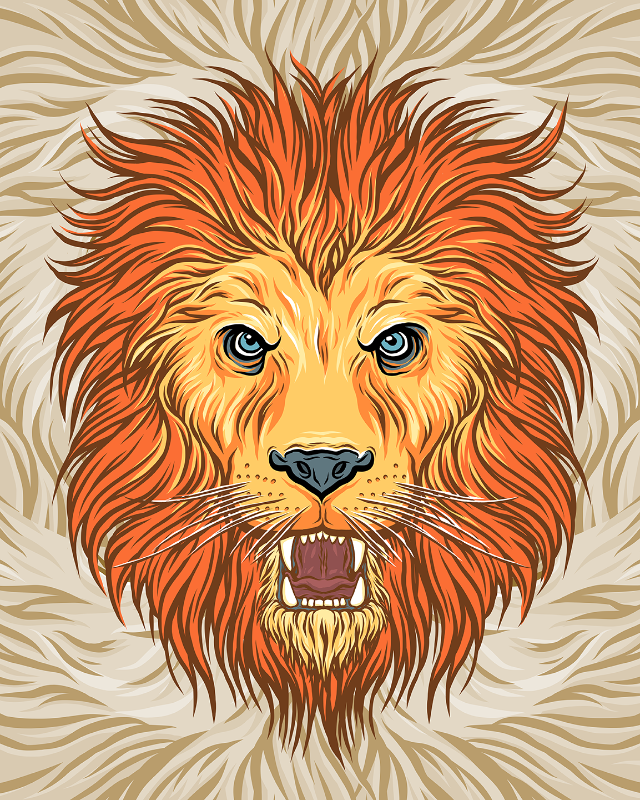 Lion Canvas